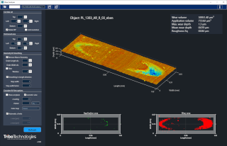 Beispielhafte Schadensanalyse mit der Wear Analyzer software